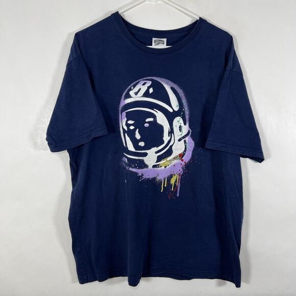 Billionaire Boys Club Other - Billionaire Boys Club Spaceman T Shirt Mens Size XXL 2XL Navy Blue Short Sleeve
